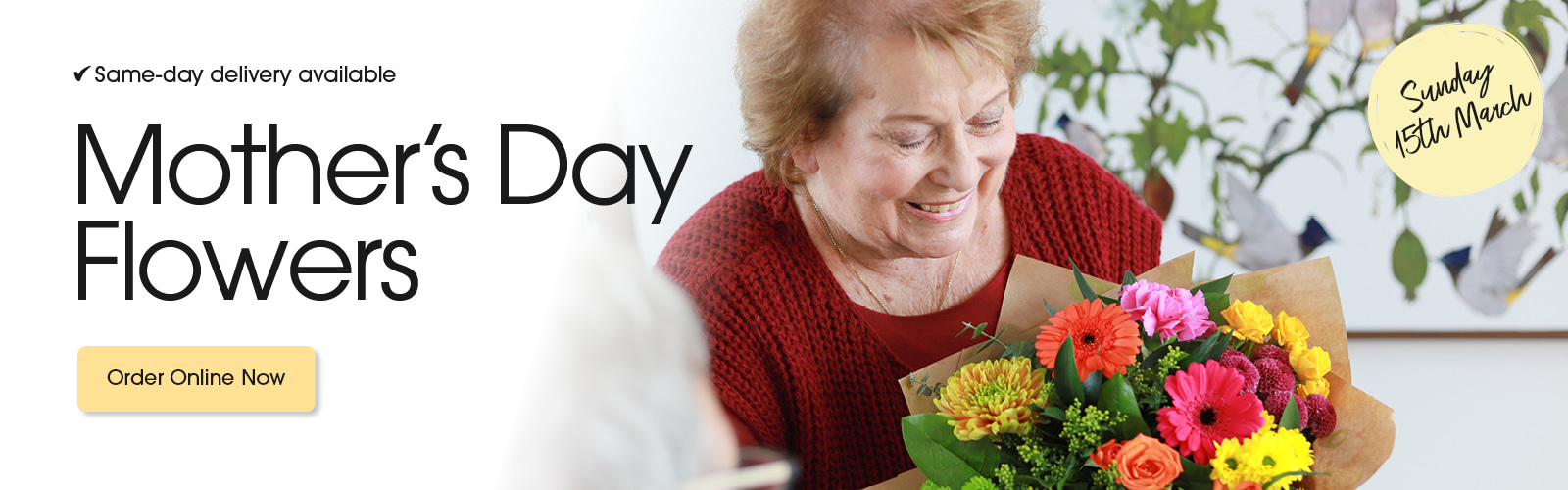 Seasonal bouquets from Purple Violets Floristry in Bristol offering same-day delivery